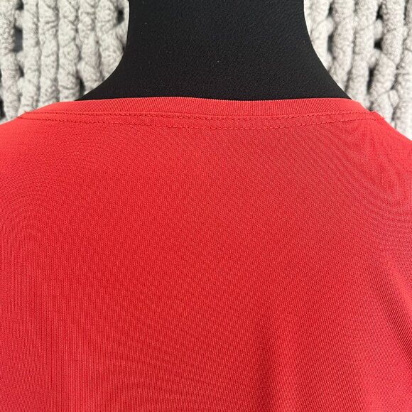 Jax Sport Red-Orange Long Sleeve Top – Size Medium - Picture 7 of 8